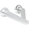 Ideal Standard La Dolce Vita rubinetto lavabo, installazione a parete, BD957AA, La Dolce Vita cromo [Rubinetteria Bagno > Rubinetteria Lavabo]