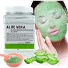 Angeland Polvere di Maschera Gelatina per Viso, Maschera in Gelatina Peel-off, Idratante e Nutriente Mask Peel-Off per Viso, Professionale Jelly Mask Polvere per la Cura della Pelle 23 Fl Oz (Aloe Vera)