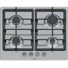 Bosch Serie 4 PGP6B5K90 Piano cottura a gas 60 cm 4 fuochi Acciaio Inox"