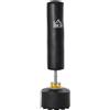 DecHome Sacco Boxe da Terra Autoportante con Base Riempibile Nero U458122