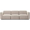 La Forma Divano modulare Neom 3 posti beige 263 cm FSC Mix Credit