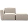 La Forma Divano modulare Neom 1 posto beige 169 cm FSC Mix Credit