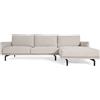 La Forma Divano Galene 4 posti con chaise longue destro beige 314 cm FSC Mix Credit