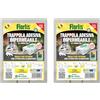 Flortis Trappola adesiva impermeabile a casetta cattura topi/striscianti. Kit 2 tavolette di colla topicida professionale ultra adesive senza veleno. Ideale per topi/insetti uso esterno. Made in Italy