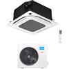 MIDEA CONDIZIONATORE MIDEA CASSETTA 4 VIE COMPATTA BREEZELESS 18000 BTU MONOSPLIT INVERTER R32 MCA4U-18HRFNX(GA) A++