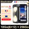 BLACKVIEW BV7300 [Senza caricatore UE] 18GB (6 + 12) 256GB 15000mAh Carica rapida da 45W 6,67" Android 14 Smartphone - Arancione