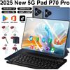 Other 2025 originale nuovo Tablet P70 Pro 10.36 pollici Android 13 Snapdragon 8 gen2 Global 16GB + 1024GB 20000mah 5G Dual SIM WIFI schermo HD - Blue