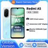Xiaomi Versione globale Xiaomi redmi A5 6.88 "4GB 128GB Smartphone 32MP AI doppia fotocamera120hz Display Seite Finger abdruck 5200mah Schnel - Black