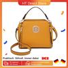 Miss Lulu Borsa a tracolla da donna Miss Lulu: borsa a tracolla, borsa, tracolla, borsa con manico in pelle PU, manico superiore, elegante e pratico - Grigio