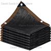 NUOYING Rete parasole in HDPE di alta qualità per giardino, protezione UV, pergola esterna, copertura solare, tenda da piscina, vela per capannone per piante, ombreggiatura del 85% - Khaki-150GSM