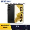 Samsung Galaxy S22 5G ricondizionato 6.1" 8GB+128/256GB Snapdragon NFC Octa Core Cellulare Android originale Eccellente condizione - Sky Blue