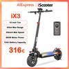 IScooter iX3 800W potente Scooter elettrico 40KM gamma 10 pollici fuoristrada pneumatico elettrico Kick Scooter 10Ah 40 KM/H Scooter per adulti -