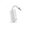 Cellularline - In-Flight Transmitter - Trasmettitore Bluetooth per prese Aux - Connette fino a due paia di Cuffie o Auricolari TWS - Per dispositivi senza Bluetooth con AUX 3,5mm - Bianco