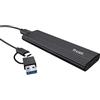Trust Case SSD M.2 NVMe USB-C 10Gbps, Custodia Hard Disk Esterno 4TB, Compatibile con 2230 2242 2260 2280 FAT32/NTFS/EXT4/exFAT/APFS, Enclosure Portatile Adattatore SSD M2 NVMe USB M / M & B Key
