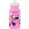 Disney TATAWAY Borraccia rosa per bambine in plastica Disney Minnie Mouse da 380 ml con chiusura antigoccia e banda antiscivolo