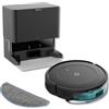 iRobot Roomba Combo 2 Essential con Stazione di Svuotamento Automatico, Robot Aspirapolvere Lavapavimenti, Sistema di Pulizia a 4 Stadi e 4 Livelli di Aspirazione, Controllabile tramite App, Nero