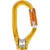 Petzl carrucola moschettone Rollclip Triact-Lock, Arancio