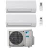 Daikin Climatizzatore GARANZIA ITALIA Daikin SENSIRA Wifi opzionale Dual Split 12000 + 12000 BTU con U.E. 2MXF50A Classe A++/A+