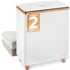 SereneLife Scaldasalviette Elettrico Bagno, Scaldasalviette Elettrico di Lusso con Secchio Rettangolare, Grande Capacità, Controllo Touch, ABS, Scaldasalviette Bagno per Asciugamani e Coperte