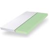 EGOHOME EGO HOME Topper in gel 90 x 200 cm, H2, morbido gel Memory Topper con estratto di tè verde, certificato Öko-Tex, materasso 90 x 200 cm, con rivestimento in schiuma fredda 5 cm di altezza