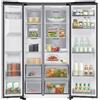 Samsung Frigorifero side by side a libera installazione RS70F64KDTEF finitura metal inox da 91 cm