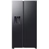 Samsung Frigorifero side by side a libera installazione RS70F64KDFEF finitura antracite da 91 cm