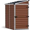 CANOPIA Palram Skylight, casetta da giardino in ambra 1,10 x 1,75 m