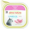 ALMO NATURE 85 g Almo Nature HFC Complete Sterilised Alimento Cibo Umido Patè per Gatti Adulti Sterilizzati con Prosciutto Gluten e Grain Free Senza Cereali