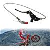 BIUGERCN Leva Frizione Moto Pistone Idraulico Leva Frizione Leva della frizione idraulica per moto, 120 cm cilindro maestro serbatoio del liquido per dirt pit bike da 50 cc 125 cc 110 cc 150 cc 250 cc
