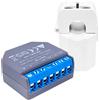Shelly EM Misuratore consumo elettrico Smart 1 canale + 1 Pinza amperometrica 50A monitoraggio monofase WiFi