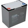 FIAMM BATTERIA FIAMM 12FGL55 12V 55A CAMPER NAUTICA PIOMBO GEL AGM FOTOVOLTAICO 55AH