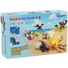 fischertechnik Junior Pro 576100 - giocattolo da costruzione per bambini, 7 modelli tra cui un camion dei pompieri, dai 5 anni, arancione