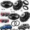 Pioneer Evotuning - no hertz Pioneer Kit 4 Casse Altoparlanti Anteriori Posteriori Volkswagen Tiguan dal 2017