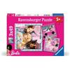Ravensburger Puzzle per bambini Ravensburger 05684 - Ispira il mondo! - Puzzle Barbie da 3x49 pezzi per bambini dai 5 anni in su