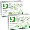 Natsabe 2x Specchiasol - DIGERISCO - 45 Compresse Masticabili - Integratore alimentare, alito, digestione lenta, pancia gonfia o aerofagia + in OMAGGIO 2 Tisane Funzionali Viropa