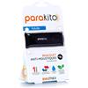 BIOSYNEX - Parakito - Braccialetto anti-zanzare ricaricabile - 2 ricariche incluse - 30 giorni di utilizzo - Senza DEET - Colore Nero - Taglia Adulto