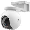 EZVIZ HB8 2K+, Videocamera motorizzata Wi-Fi alimentata a batteria, Visione a 360°