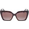 GUESS Women GU0016252F55 Sunglass, Occhiali Donna, Avana Scuro, 55