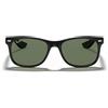 Ray-Ban Occhiali da Sole RJ9052S 100/71 Wayfarer Kids Nero/Verde Scuro Bambini