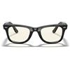 Ray-Ban Occhiali da Sole RB2140 901/5F Wayfarer Nero/Grigio Unisex Fotocromatici