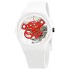 Swatch Orologio Gent Bioceramic Lacquered SO31W104 TIME TO RED SMALL