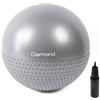 DIAMOND FITNESS Gym Ball Pro 55 cm Grigia - Allenamento Funzionale, Postura e Core Stability