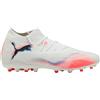 PUMA scarpe terreni artificiali PUMA Future 8 match mg bianco/celeste/corallo