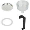 SPORTARC Set di accessori per moka, caffè espresso, parti di ricambio per maniglia, guarnizione e filtro a imbuto (9 tazze)