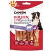Camon Dog Treat&Snack Rolls di Pelle Bovina e Petto Anatra - Confezione Da 80 Gr