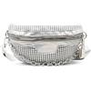 Long Keeper Marsupio scintillante per donne adolescenti ragazze strass marsupio party olografico marsupio da donna brillante borsa a tracolla borsa a tracolla, bianco, 22 x 6 x 13 cm (9.8 x 3.1 x 5.9