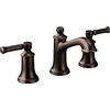 Moen T6805ORB Rubinetto Bagno ad Arco Basso a Due Maniglie Dartmoor, Bronzo lucidato ad Olio