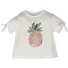 Mamino MAGLIA BAMBINA BIO CON PAILLETTES ANANAS 2 - 8 ANNI