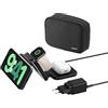 Belkin BoostCharge Pro Caricabatteria wireless pieghevole da viaggio 3 in 1 con