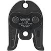 VEVOR Ganascia di Pressatura V12, Ganascia da 12 mm per Tubi in Acciaio Inossidabile a V Attrezzatura per Crimpatura in Acciaio Cementato Compatibili con Utensili di Pressatura Standard